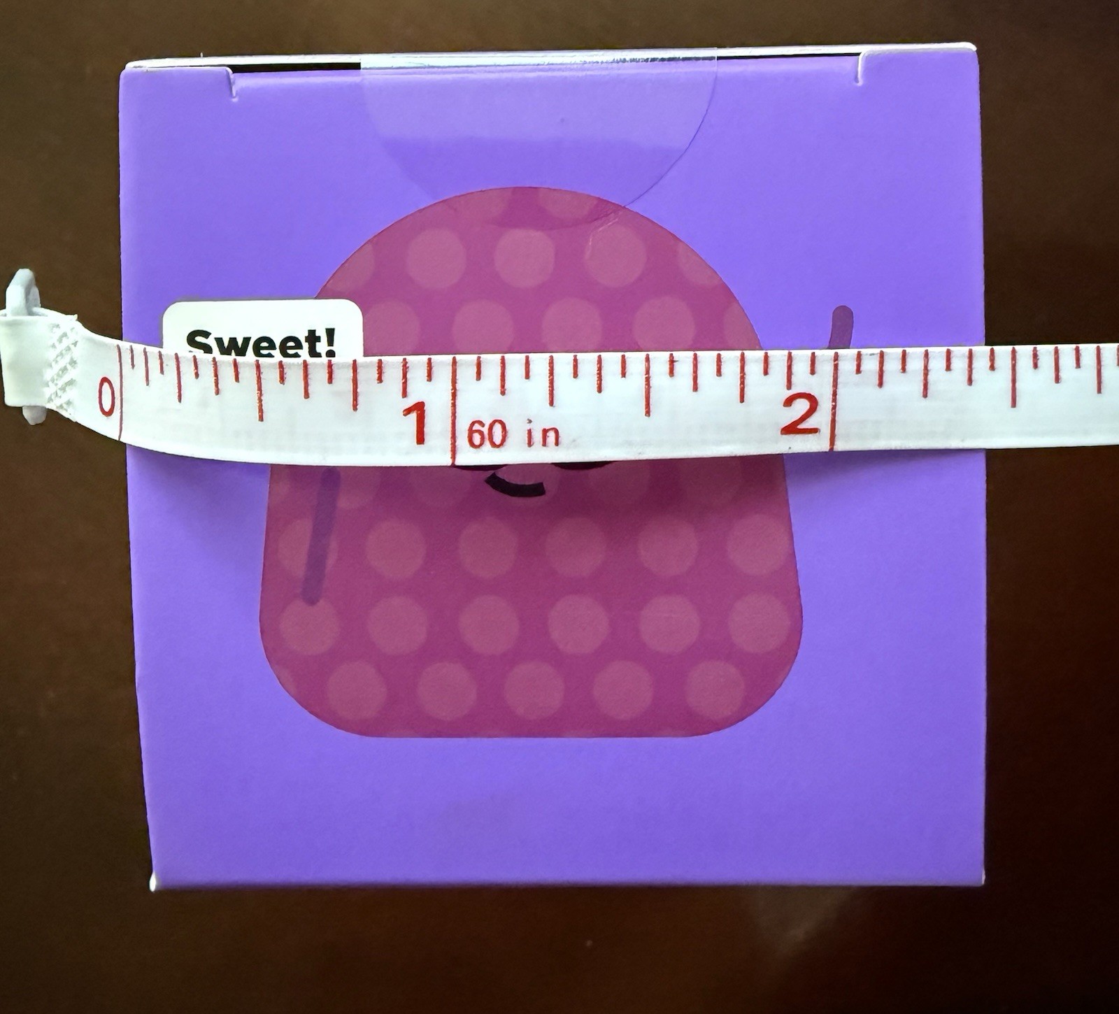 J’Adore Gum Droppable Squishy Purple Squeeze Toy