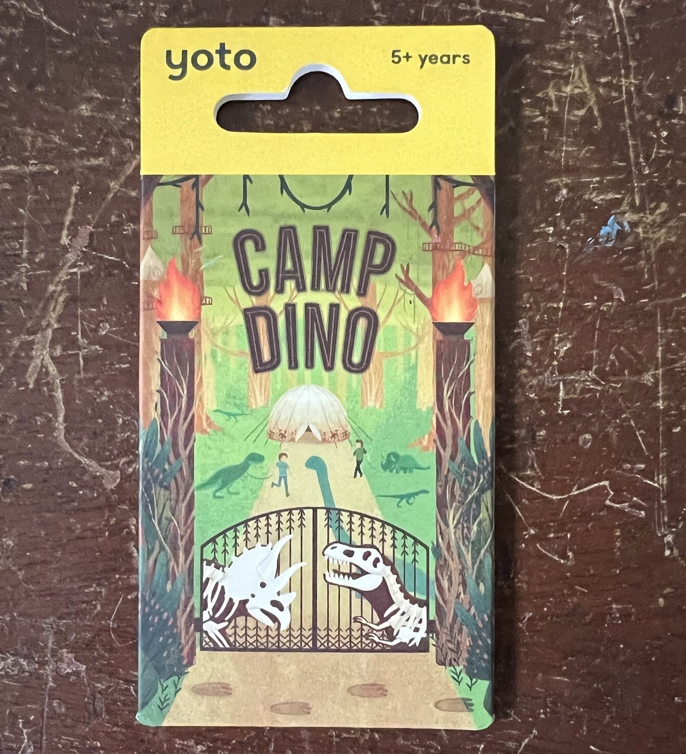 Yoto Card Camp Dino Greg Webb NEW Sealed Audio Card Story Dinosaurs Jurassic