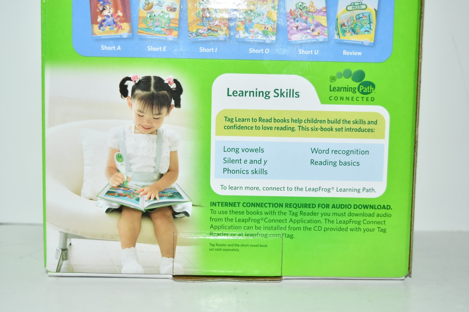 LeapFrog Tag & LeapReader Learn to Read Set 2 ~ Long Vowels ~6 Book Set – NEW