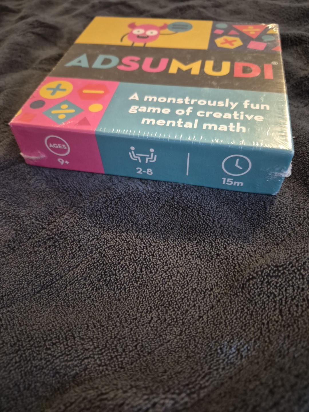 New Adsumdi Math Card Game – 2 TO 8 PLAYERS AGES 9+
