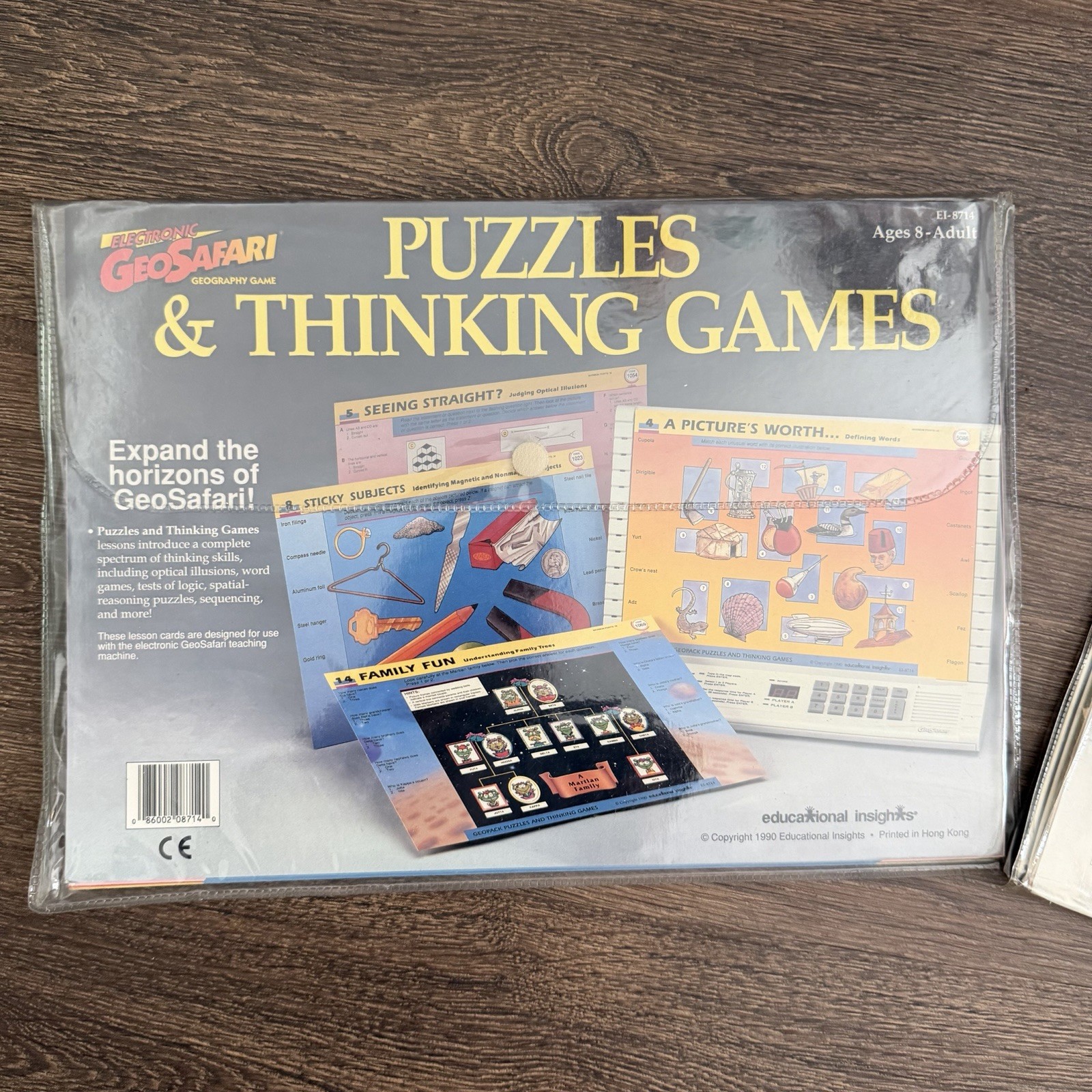 GeoSafari Educational Insights Science Geography Puzzle Expansion Lot of 3