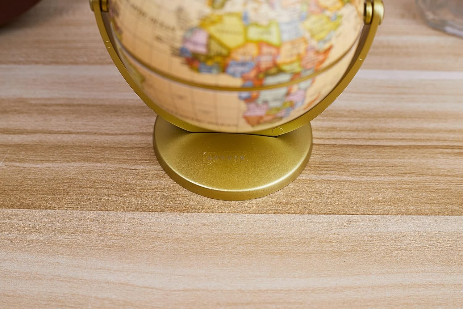 “WORLD GLOBE EARTH Map Rotating Geography Ocean Classroom Learning Desktop “