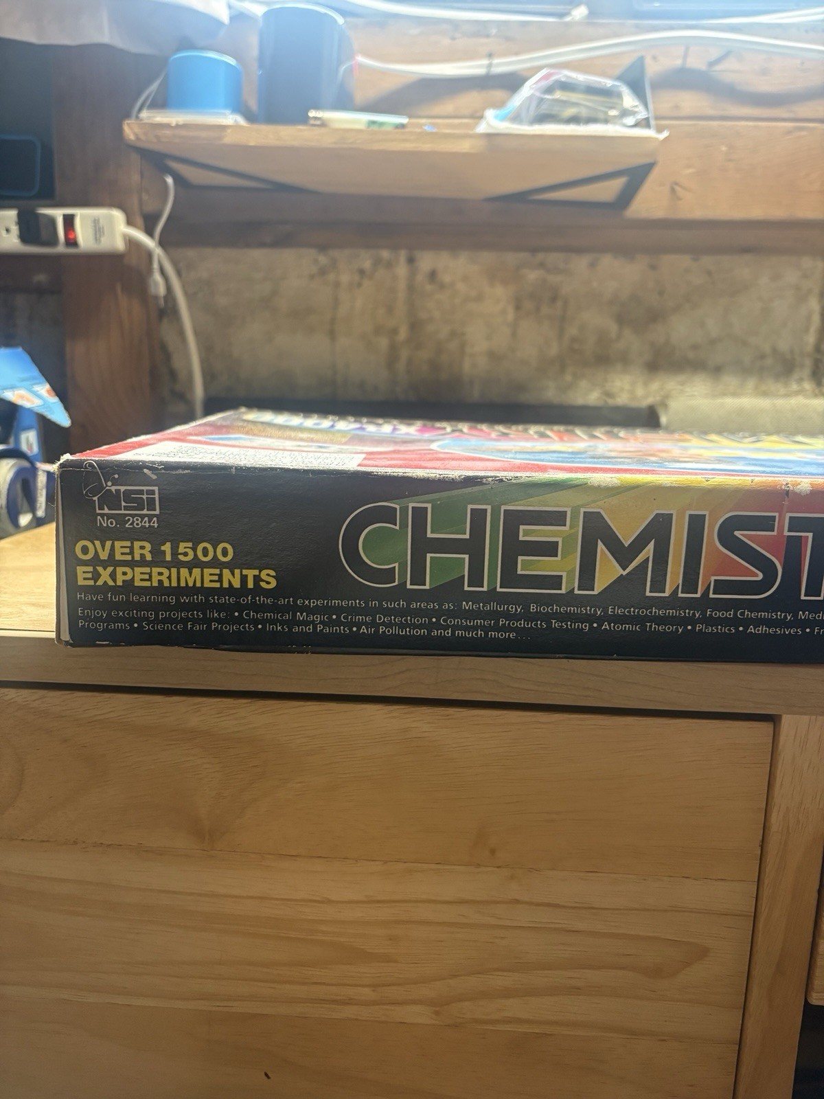 NSI Chemistry XP-4000 Chemistry Set 1500+ Experiments MPN 2844(New in Box)