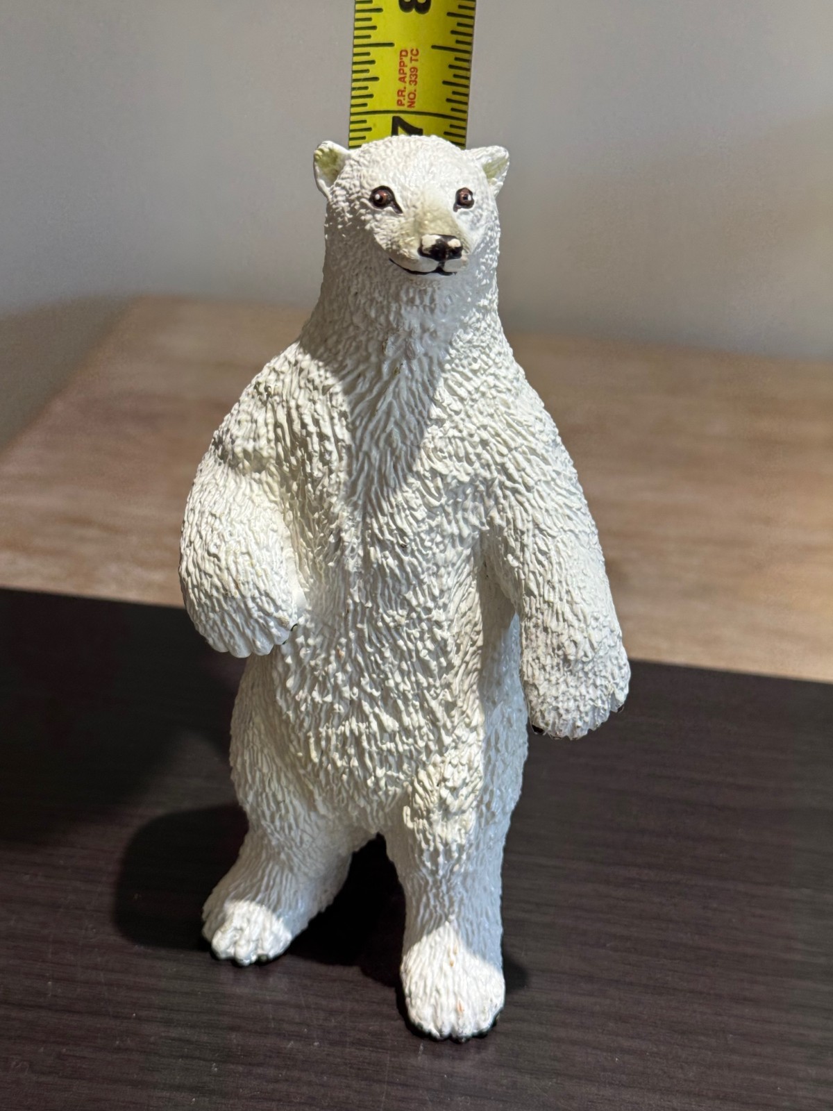 Lot 2 – Vintage 1990 Safari LTD Animals – Brown / Standing Polar Bears ~ 7 in.