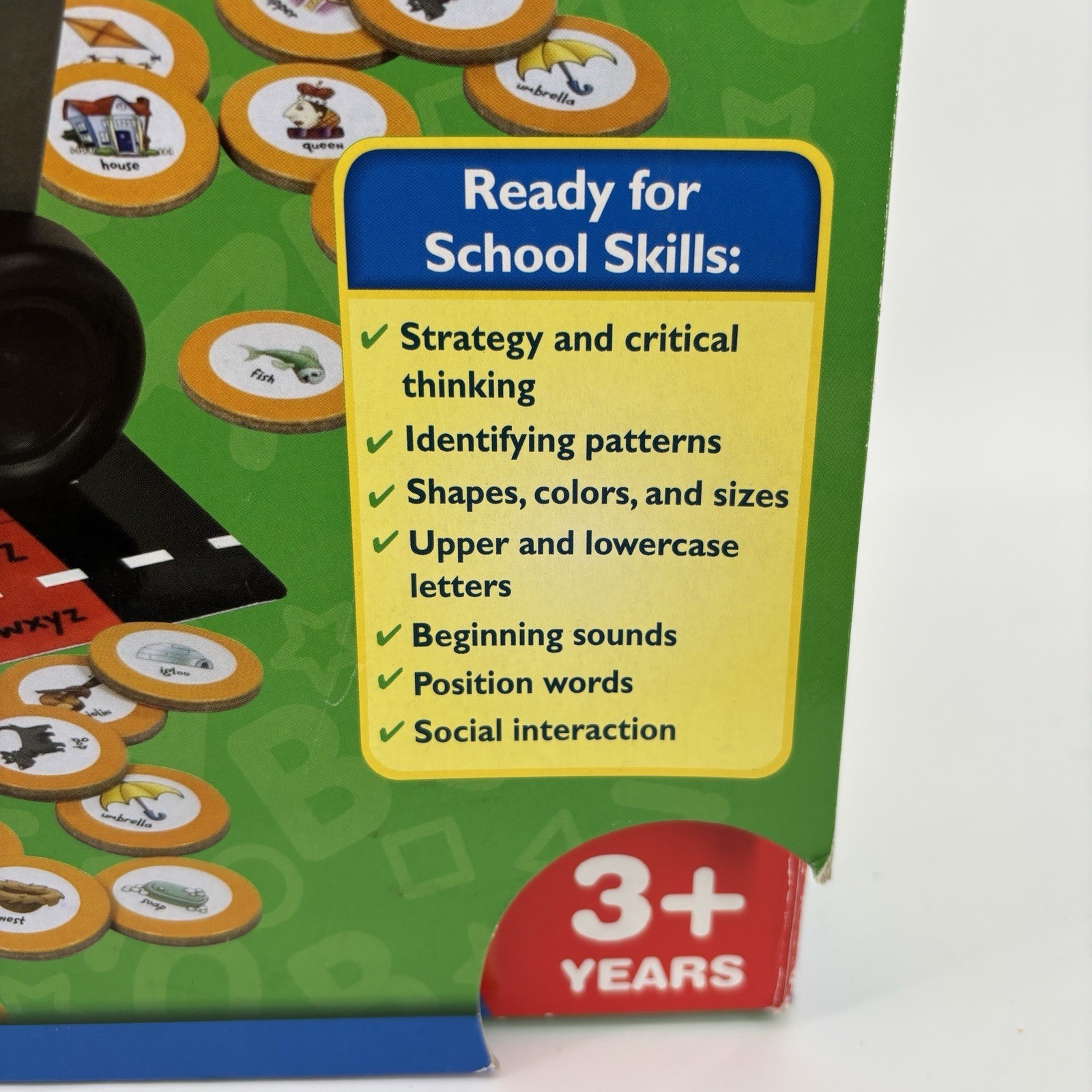 Leap Frog Leap in a Line Ready for School Skills 3+ Yrs 2005 Complete Preschool