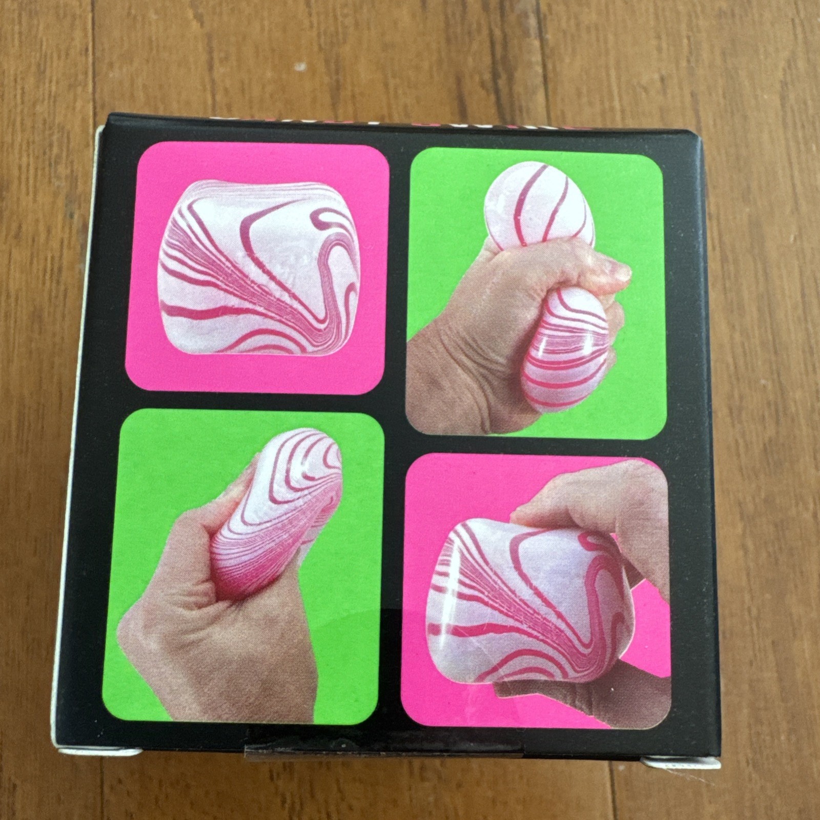 New Authentic NEEDOH Nice Cube Candy Swirl NEE DOH fidget Squeeze Toy SHIPS NOW!