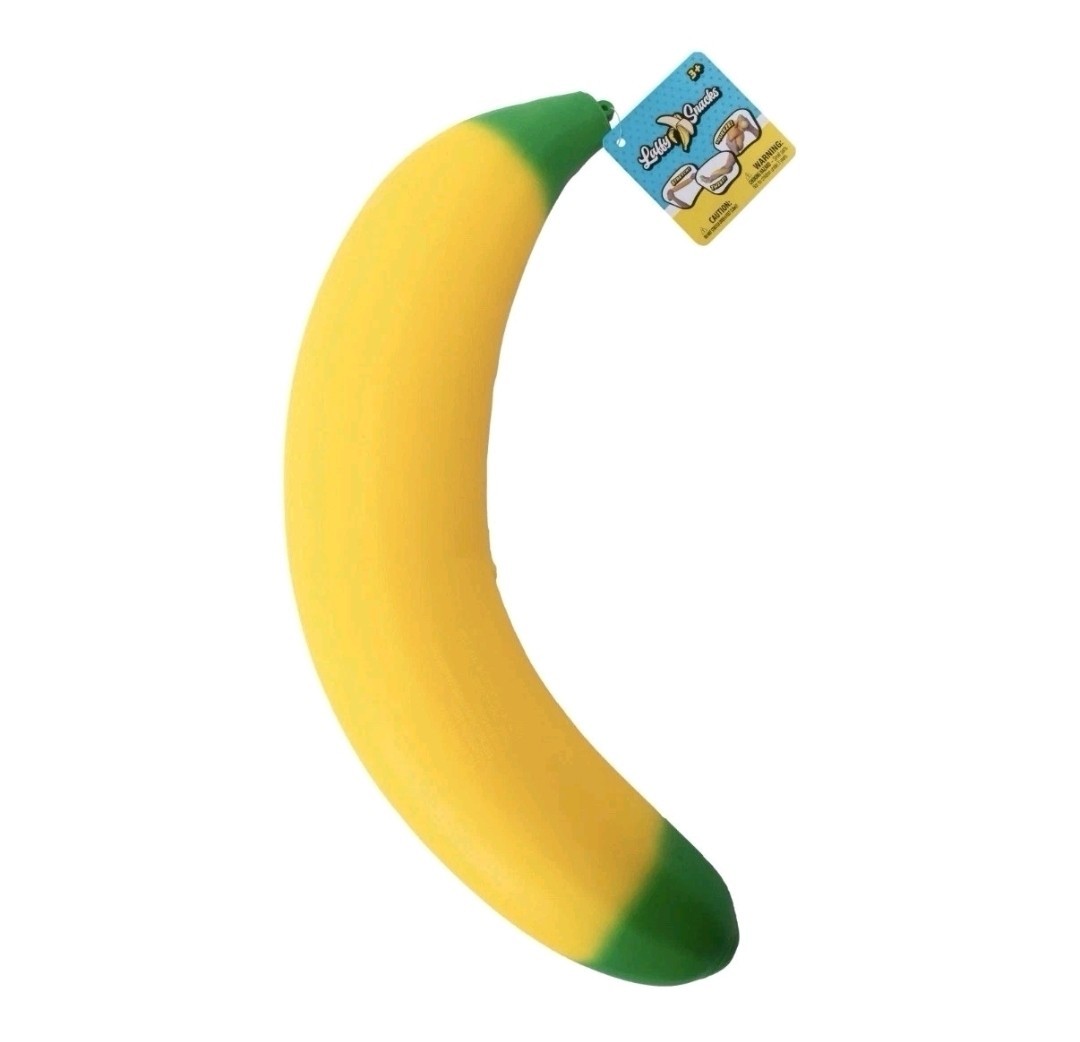 Sunny Days Squeezy Banana – Viral Sensory Stress Relief Squeeze Toy Squishy