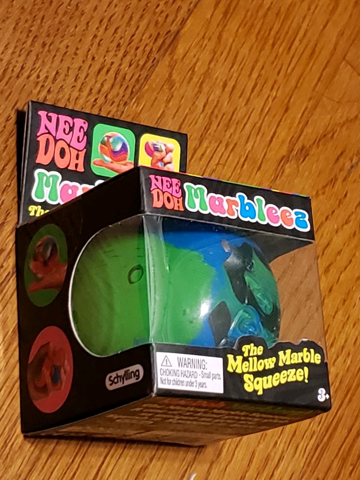 RARE NeeDoh Marbleez Blue/ Green- Brand New- 100% AUTHENTIC Nee Doh