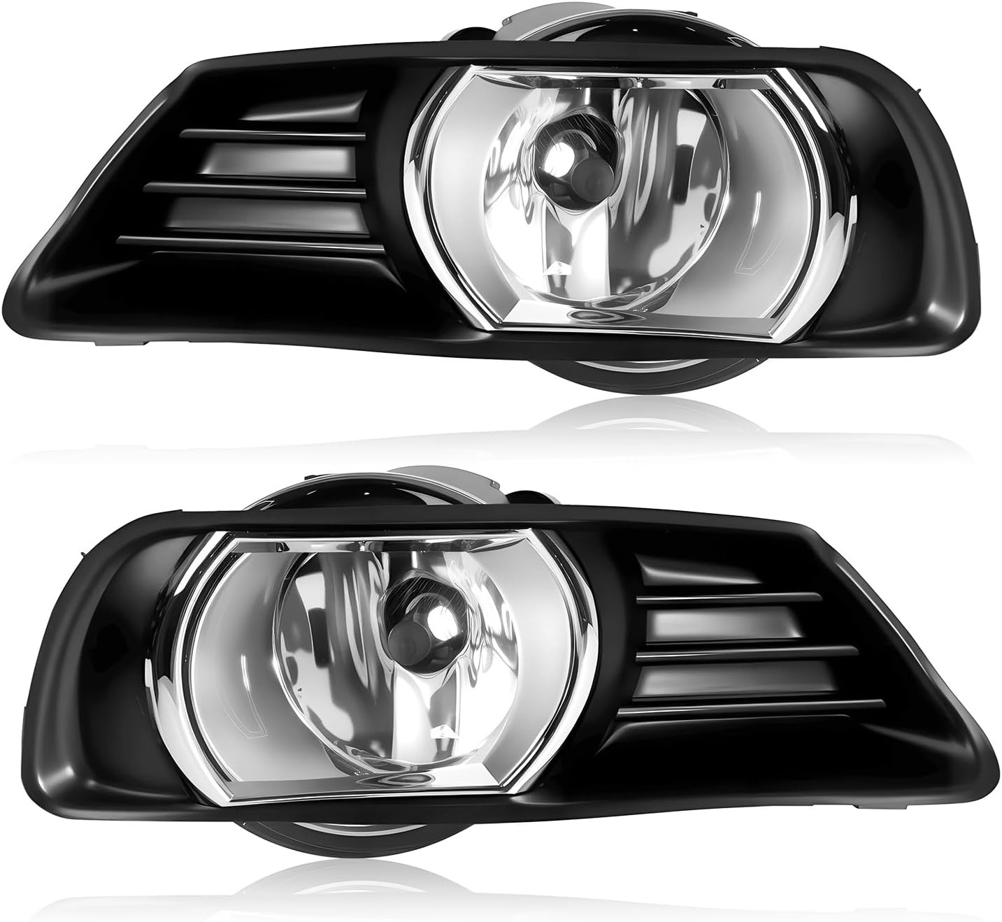 Fog Fog Lights Assembly Compatible With 2007 2008 2009 Toyota 2007-2009 CAMRY