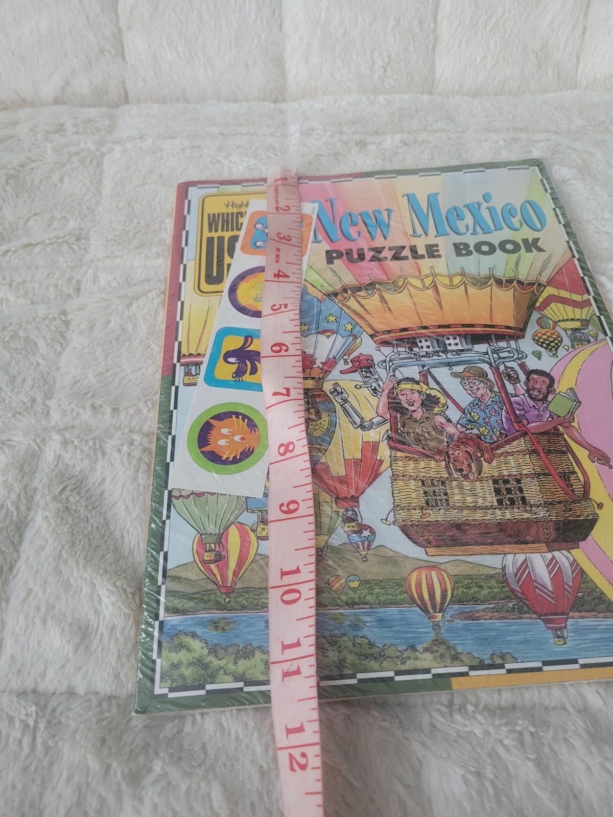 Vintage HIGHLIGHTS WHICH WAY US MARYLAND Washington State NEW MEXICO PUZZLE Book