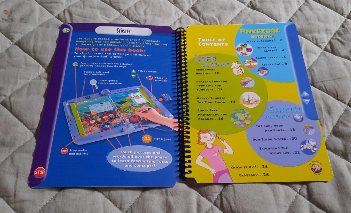 Quantum Leap Quantum Pad 3rd Grade Science Ages 8 And Up Fun-damentals Series