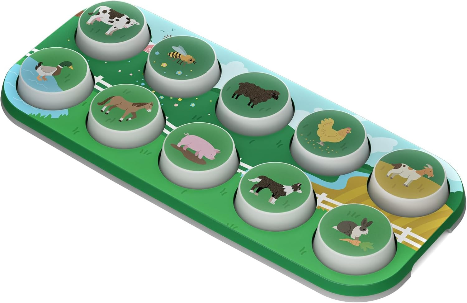 BOPPO On the Farm Toppo – Interchangeable Expansion Screen-Free Tablet – Educati