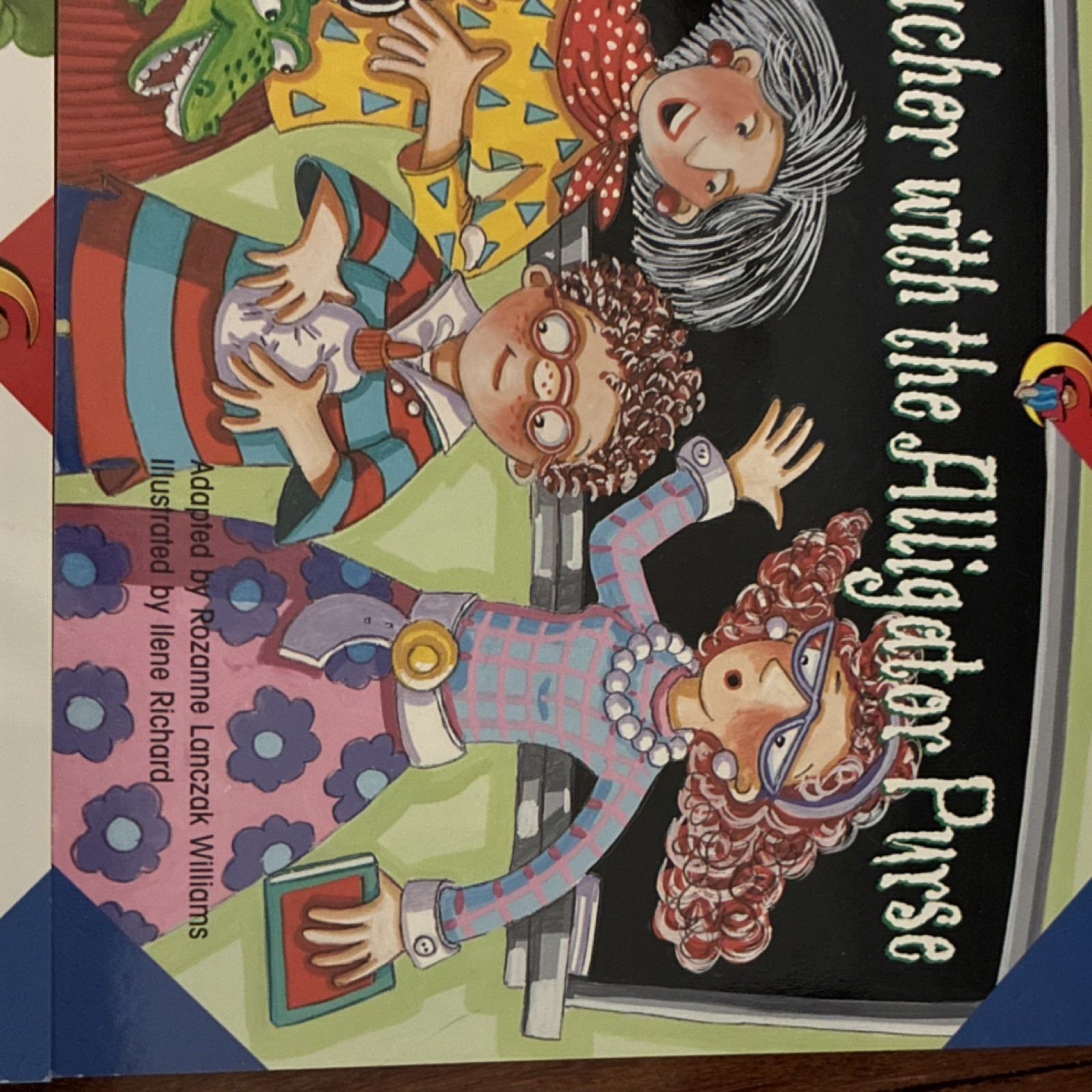 Set of 2 – Reading for Fluency Books: Teacher with Alligator Purse…