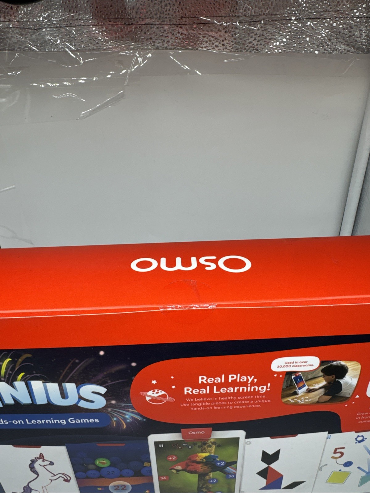 NEW SEALED Osmo -Genius Starter Kit for iPad – 5 Learning Games Ages 6-10