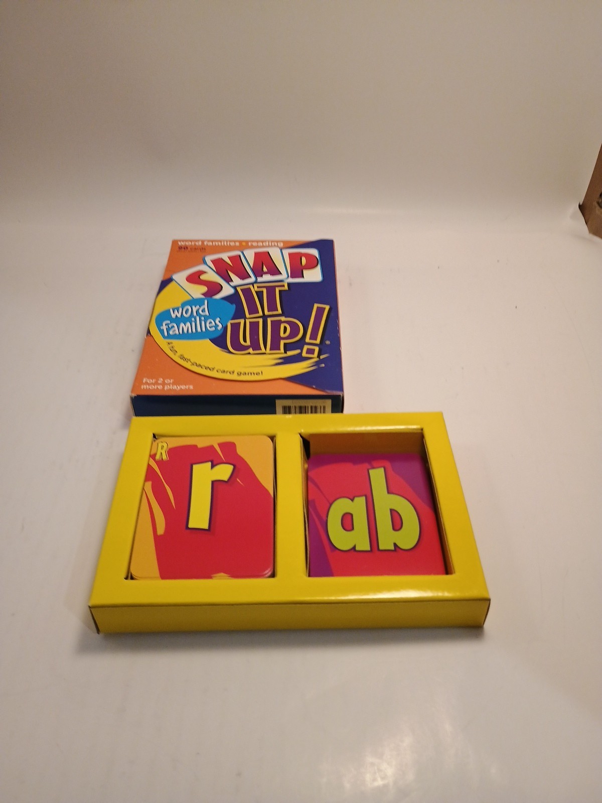 Snap It Up Card Game Lot: Math & Word Families