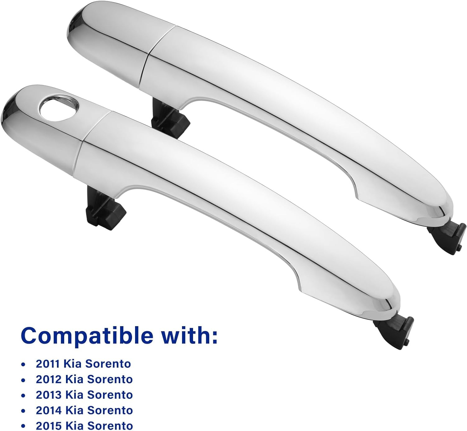 4Pcs Exterior Door Handle Set for Kia Sorento 2011 2012 2013 2014 2015,Front and