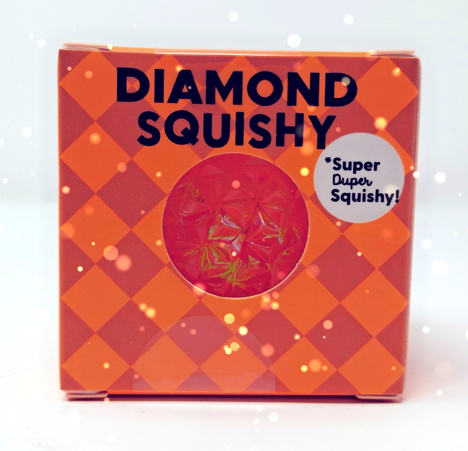 J’Adore Diamond Squishy Orb Sensory Fidget Toy Squeeze Target Exclusive Orange