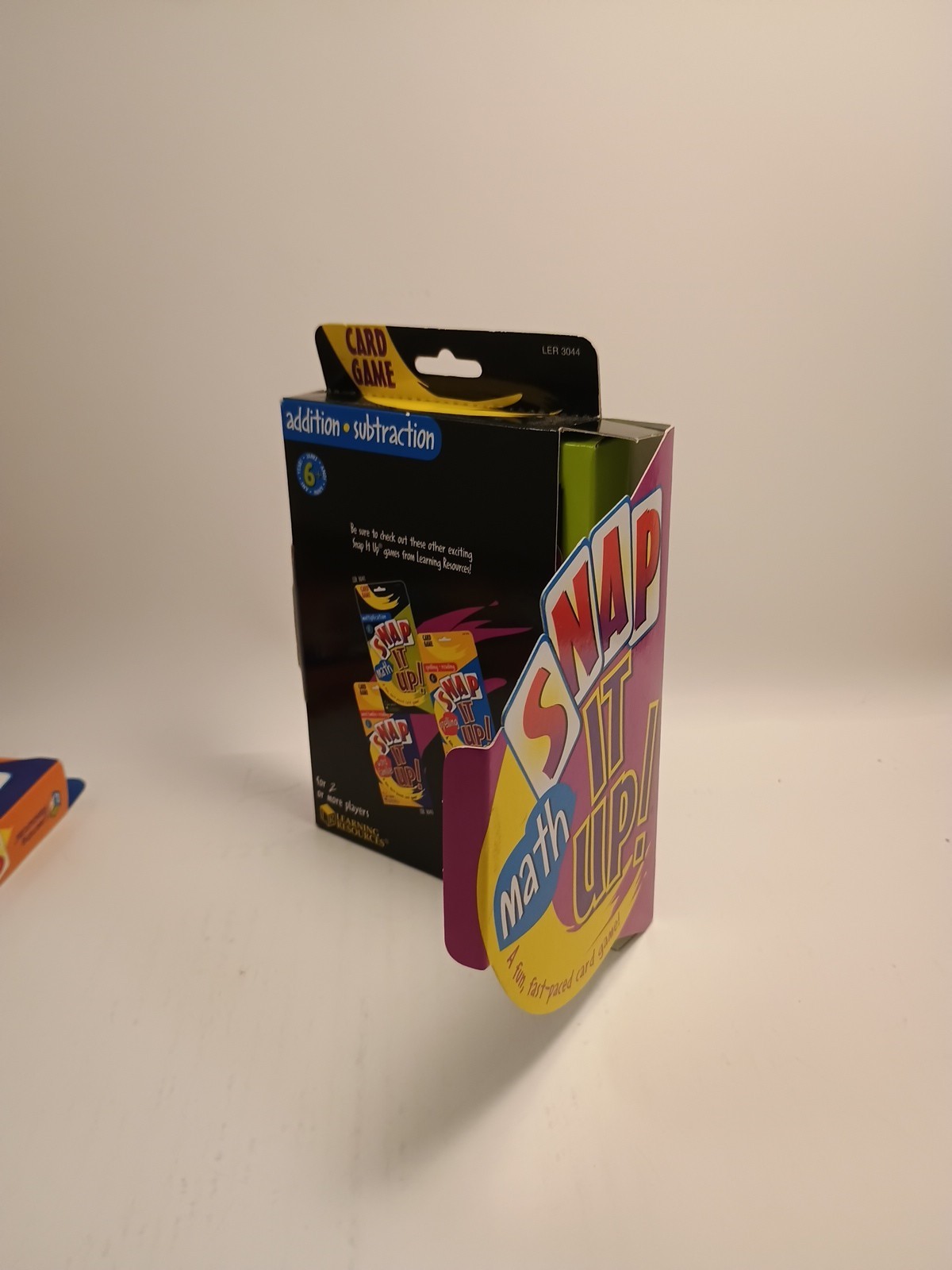 Snap It Up Card Game Lot: Math & Word Families