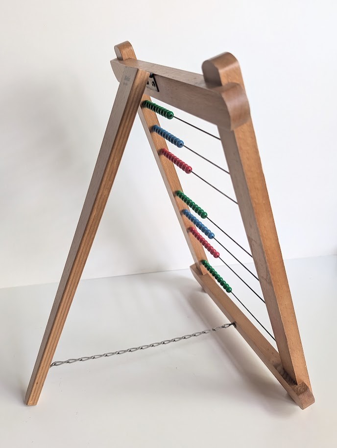Montessori Small or Large Bead Frame Wooden Math Abacus Educational Learning Toy