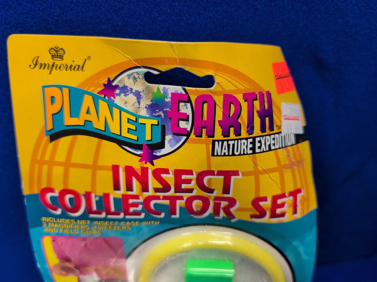 Planet Earth Nature Insect Collector Set Toy by Imperial #8125 Vintage Retro NEW