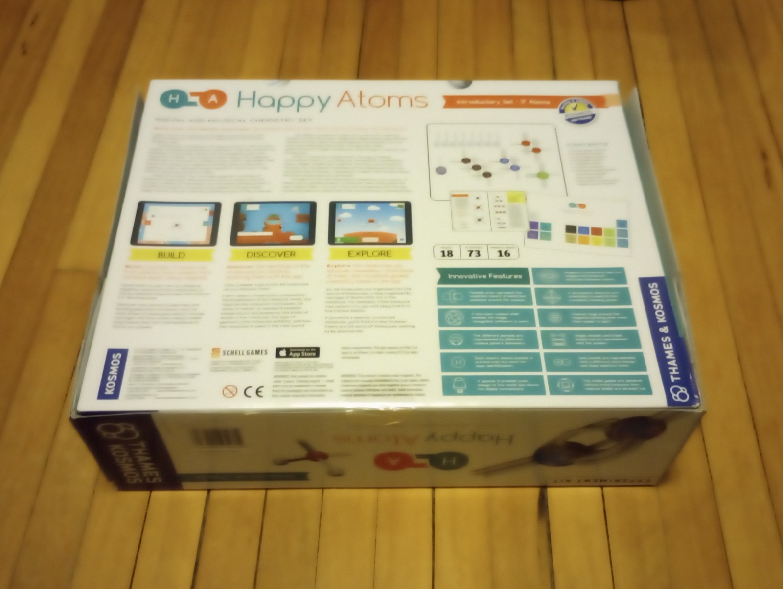 SEALED! Thames Kosmos Experiment kit, introduction to atoms and Molecules.