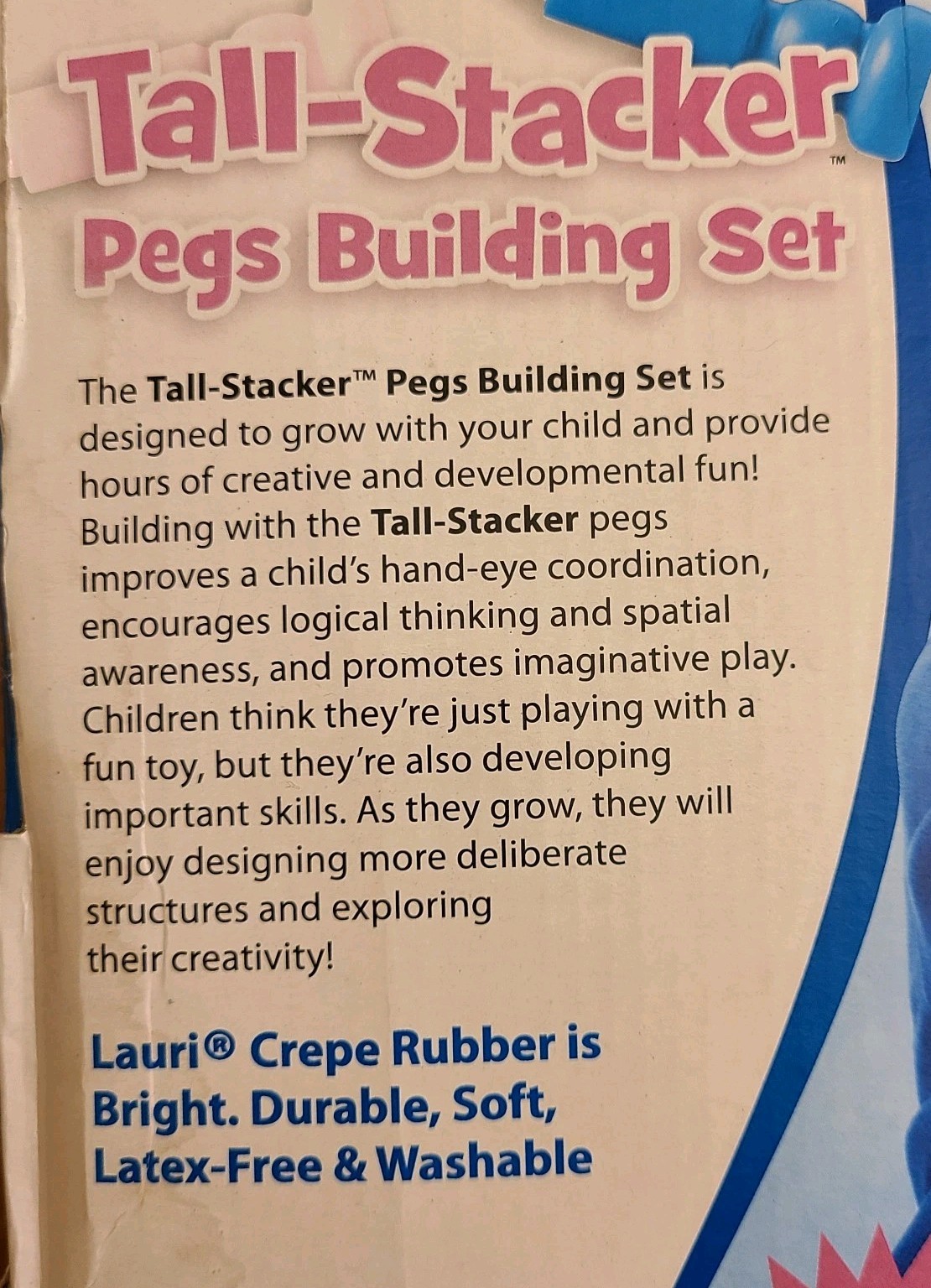 2009 Lauri Tall-Stackers Pegs Building Set
