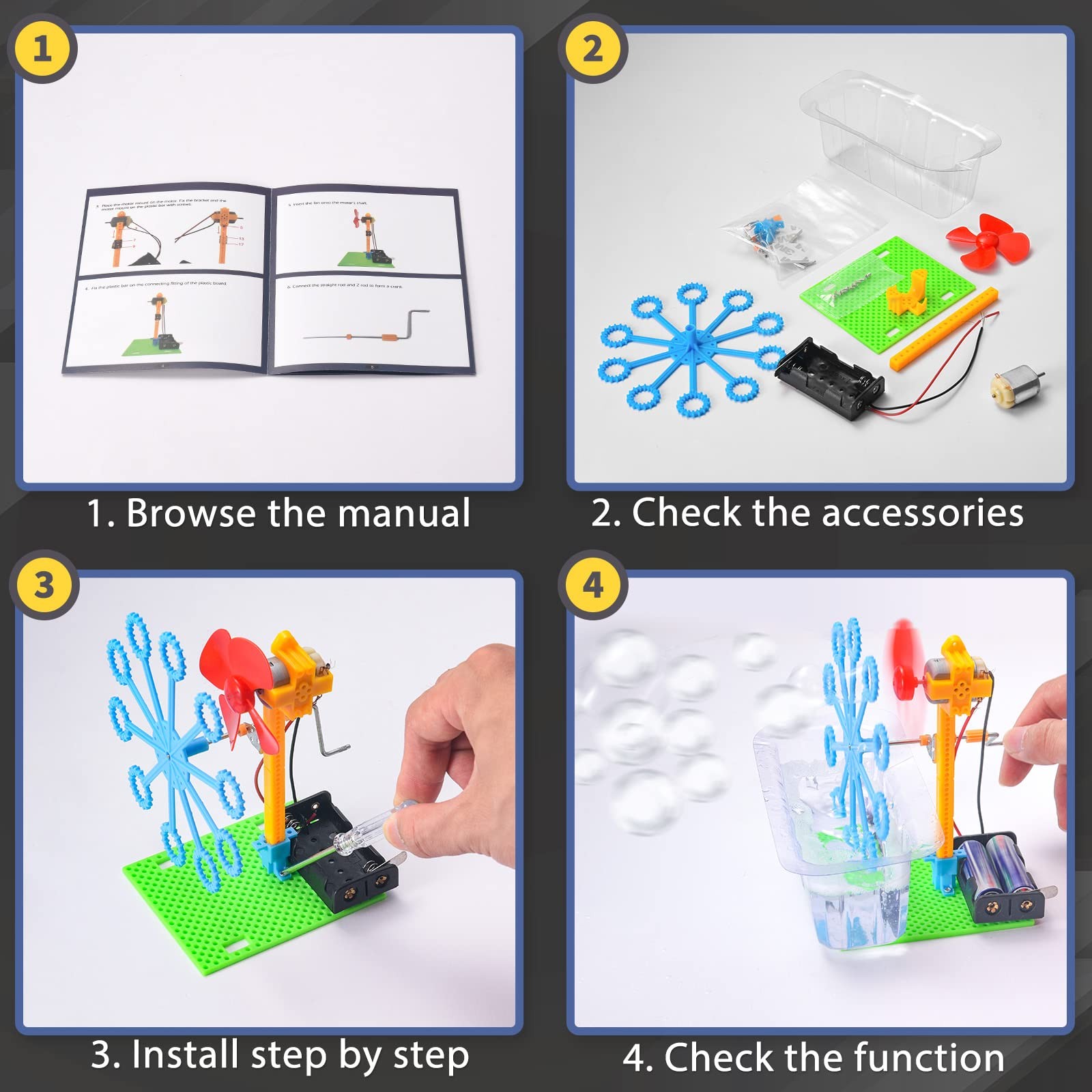 STEM Kits for Age 6-8 8-10 – Boy Gifts for 6 7 8 Year Old Boys Gift, STEM Toy…