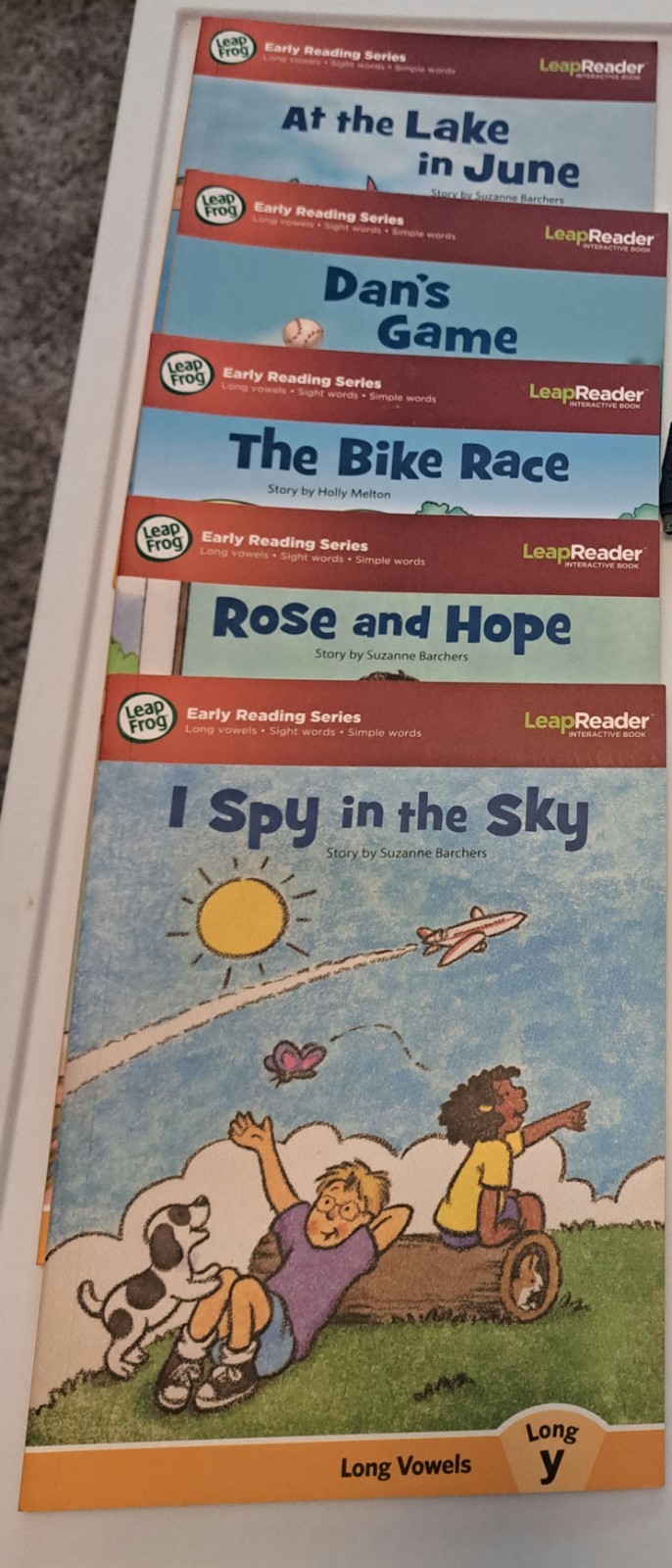 Leap Frog Leap Reader Learn To Read Early Reader Series, With Pen, 10 Book Set