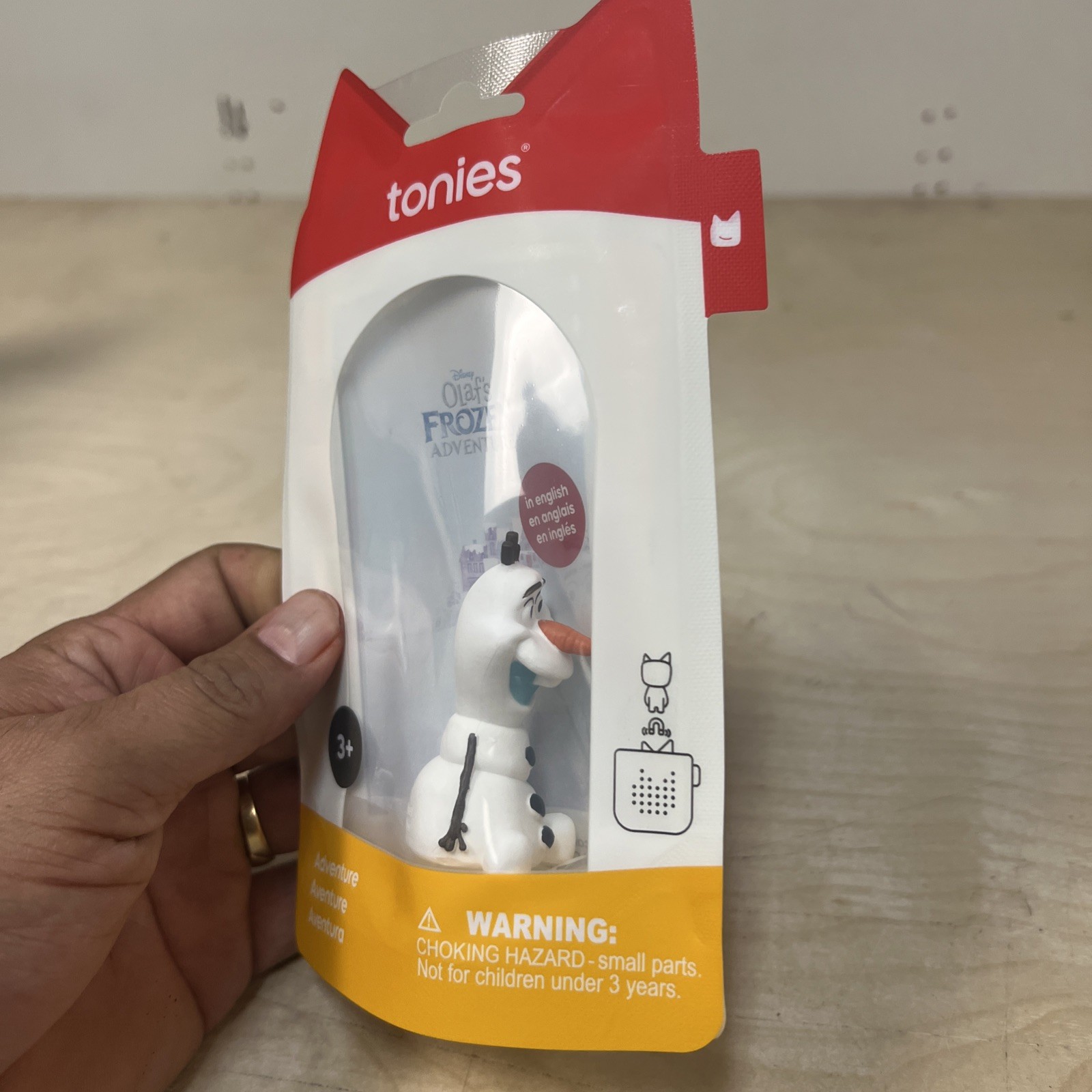 New! Tonies Disney Frozen Olaf Audio Play Figurine Character