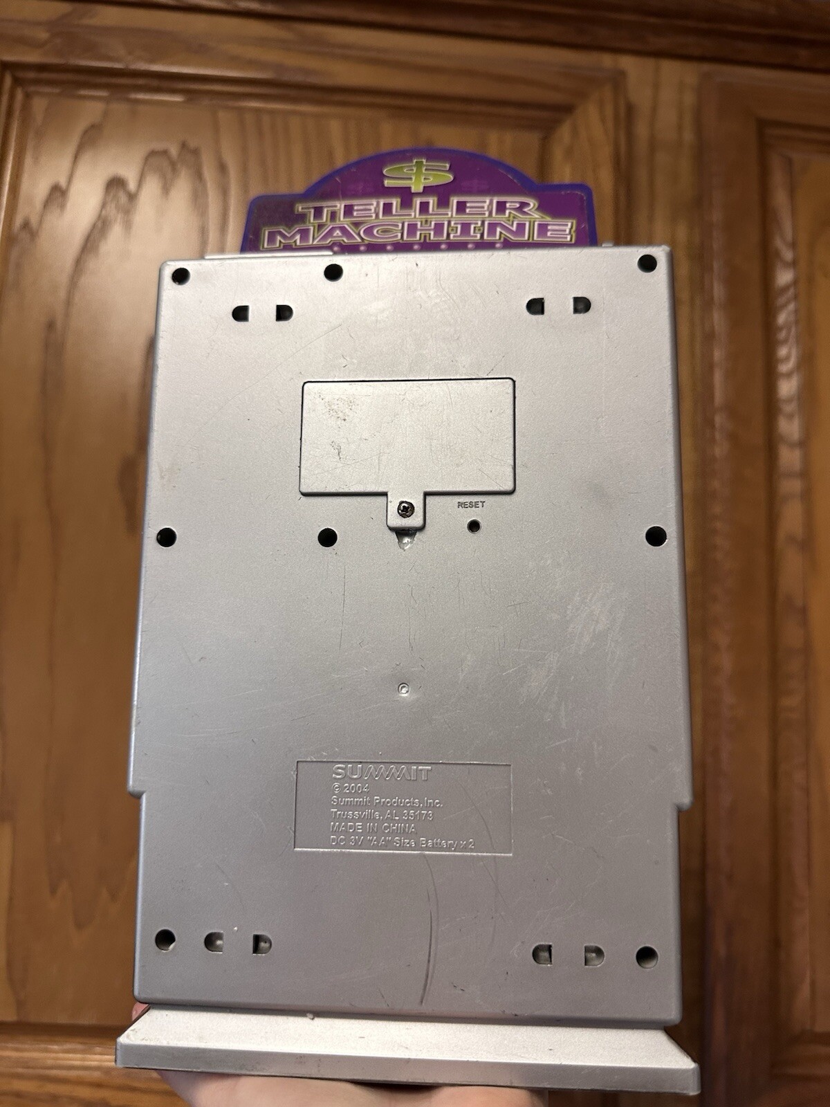 Vintage Money ATM Machine Toy Youniverse SAVINGS BANK SUMMIT 2004 – WORKS!