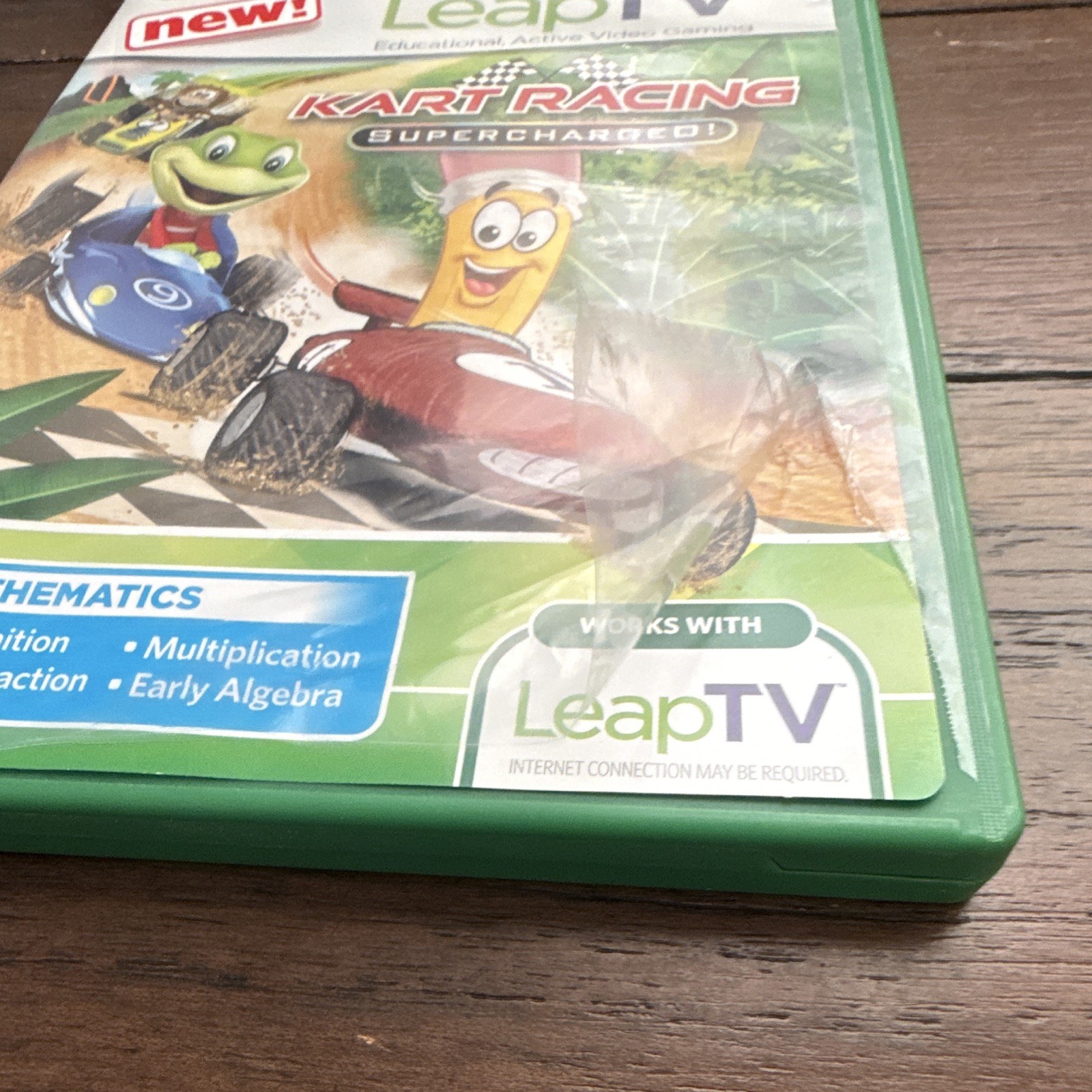 LeapFrog LeapTV Kart Racing Supercharged! Math Game Cartridge 40901181G1