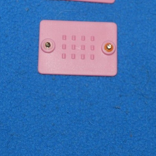 Leap Pad Little Touch Learning System PINK Rear Strap Cover & Screw Replacement