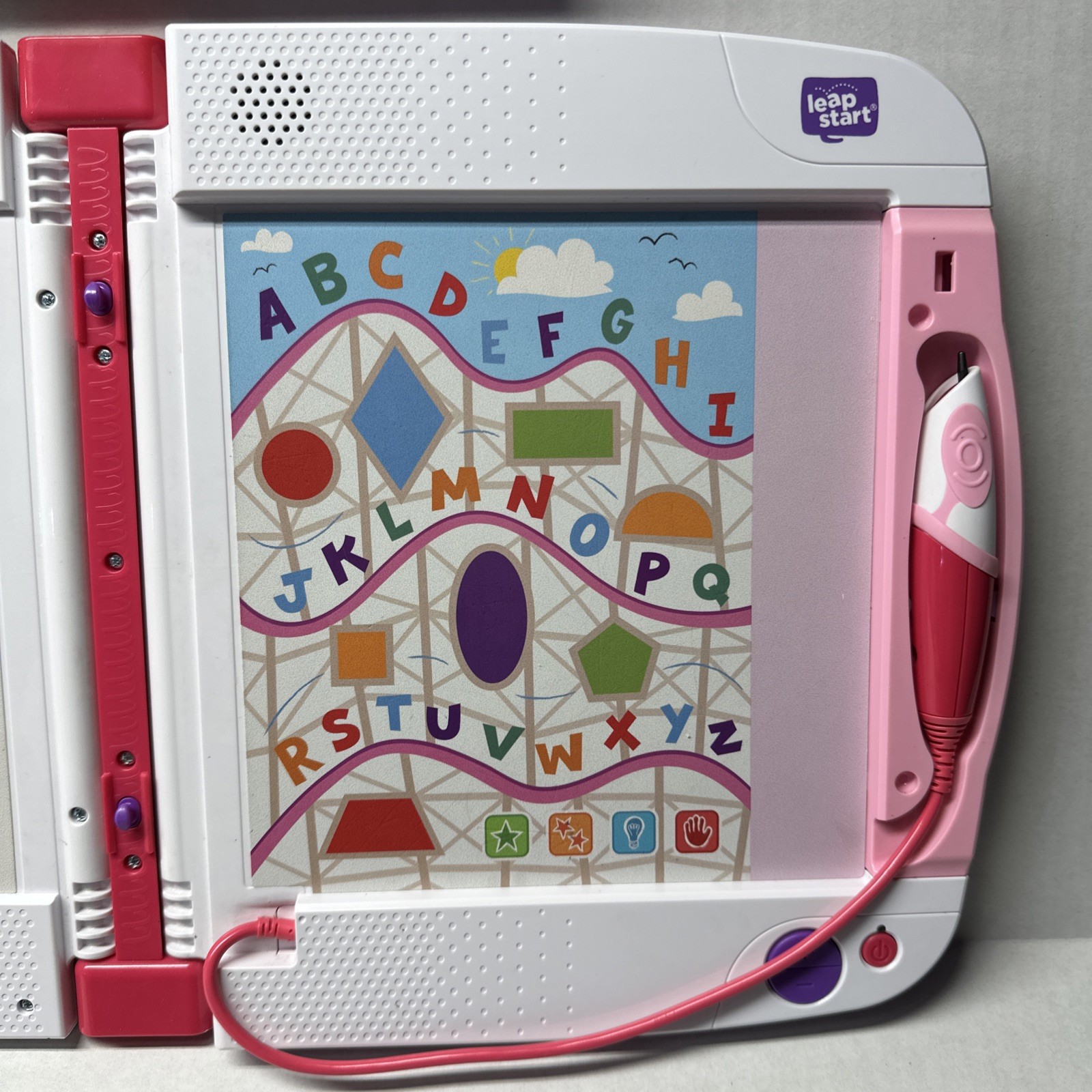 LeapFrog Leap Start Interactive Learning System Reader Pink Model 2021 WORKS