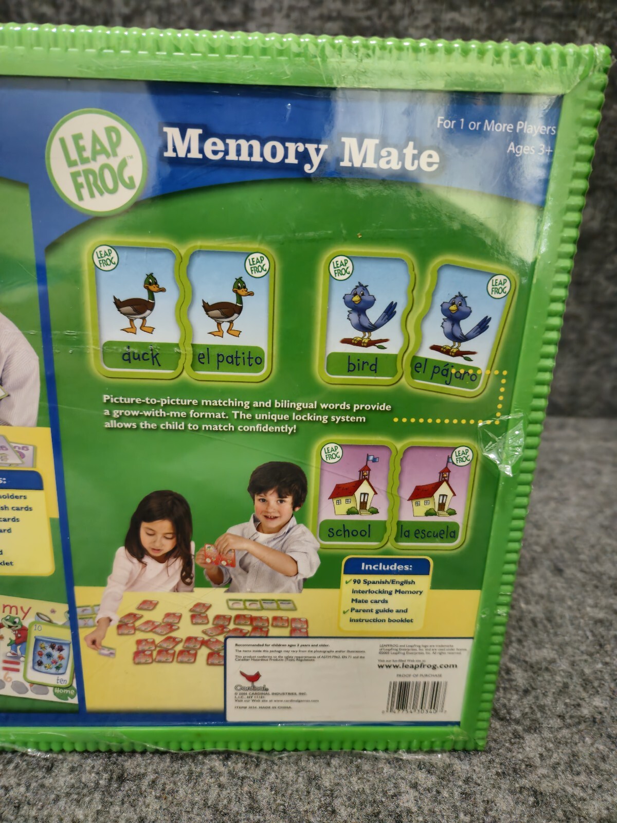 Leap Frog My Card Games MATH RUMMY & MEMORY MATE