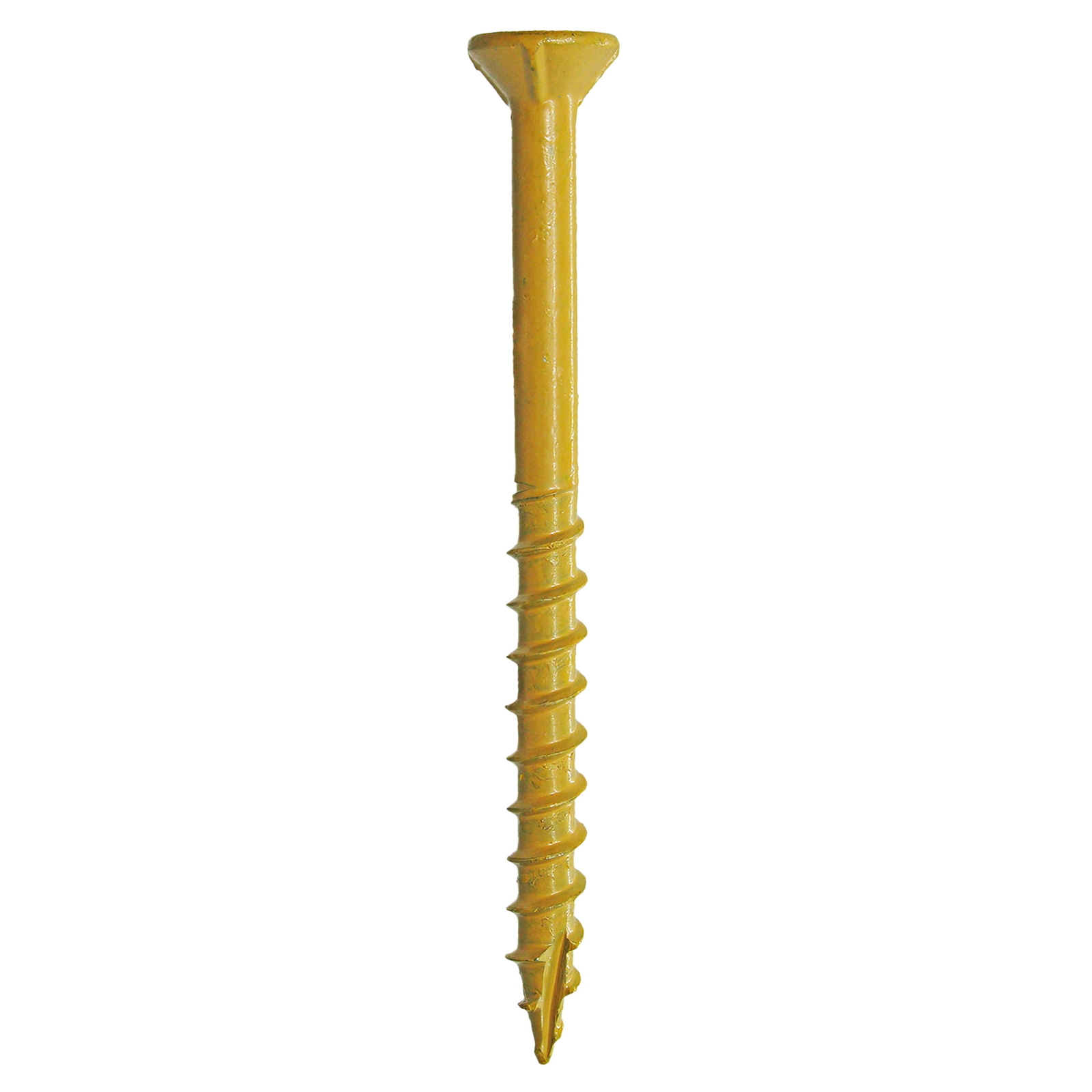 (2 pack) PrimeGuard Plus #9 x 2-1/2 in. Tan Wood to Wood Deck Screw 1 lb.