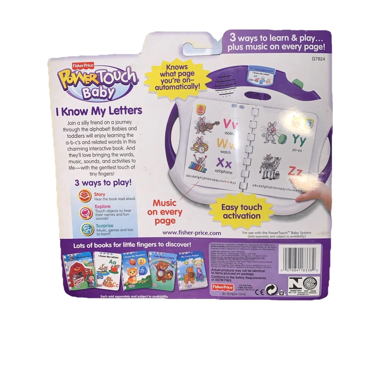 Fisher-Price Power Touch Baby – I Know My Letters