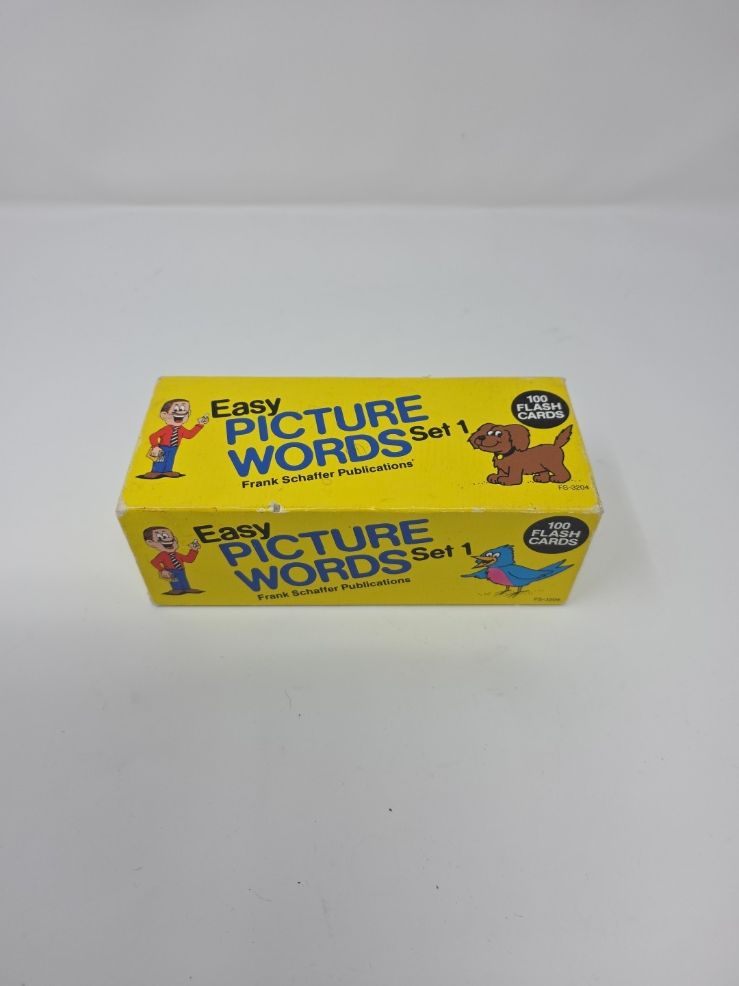1987 Frank Schaffer’s Easy Picture Words Flash Cards Set 1