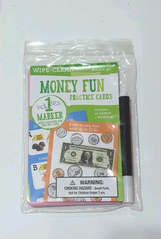 Lot of 15 Manipulatives – Money And Time -Home School/Math Class – Life Skills