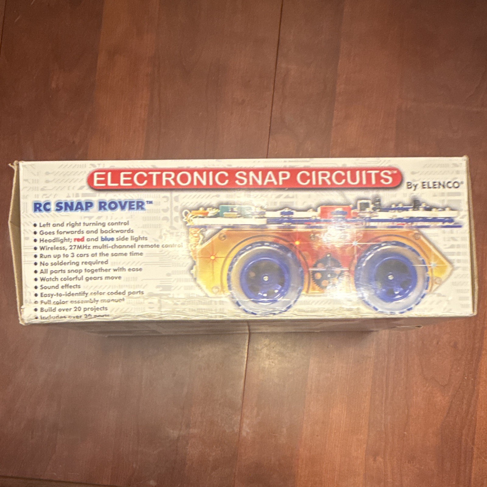Elenco Snap Circuits RC Snap Rover Kit SCROV-10 2006 Vintage Ages 8-11