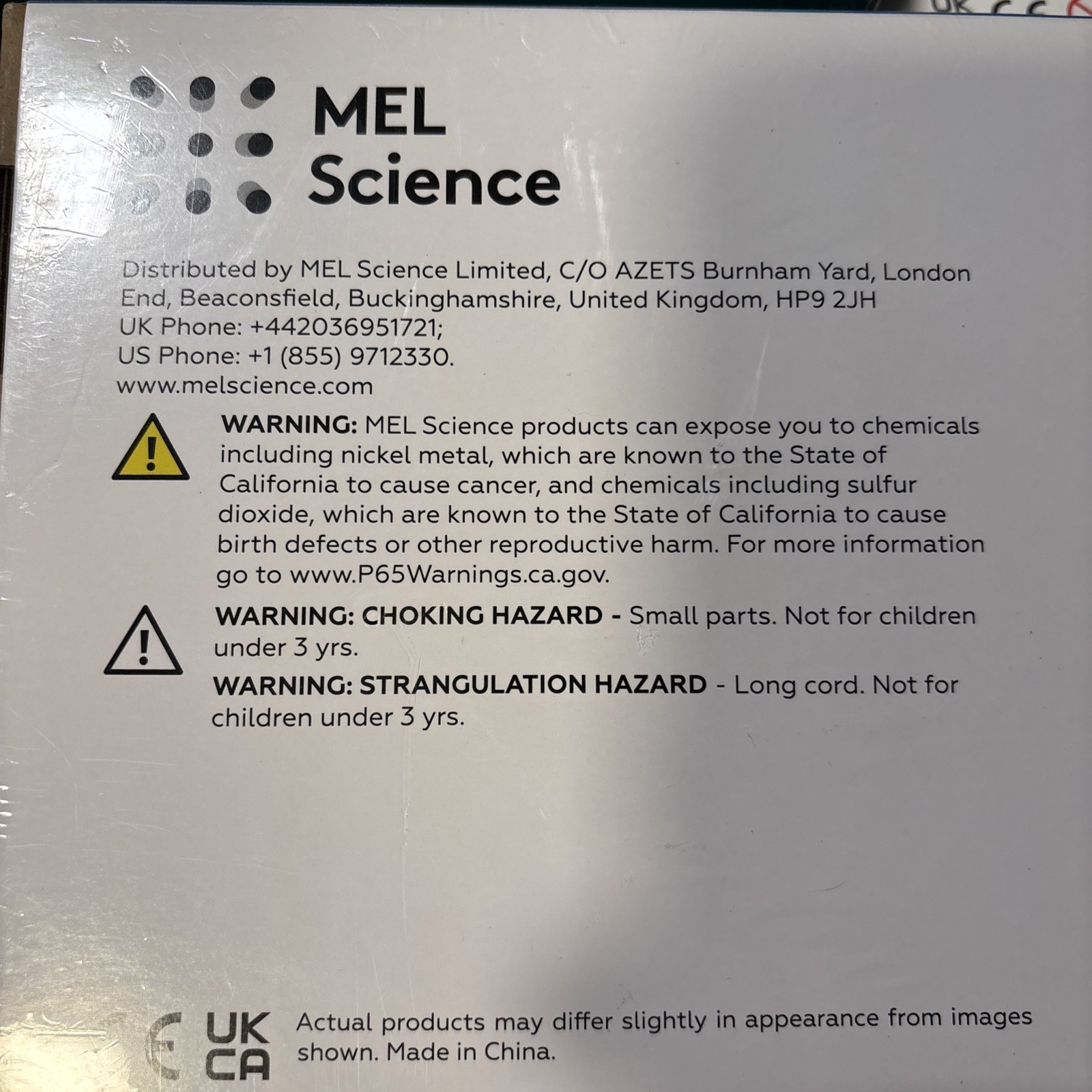 Lot of 8 Unique New, Sealed MEL Science Kits For Ages 8+ & 10+