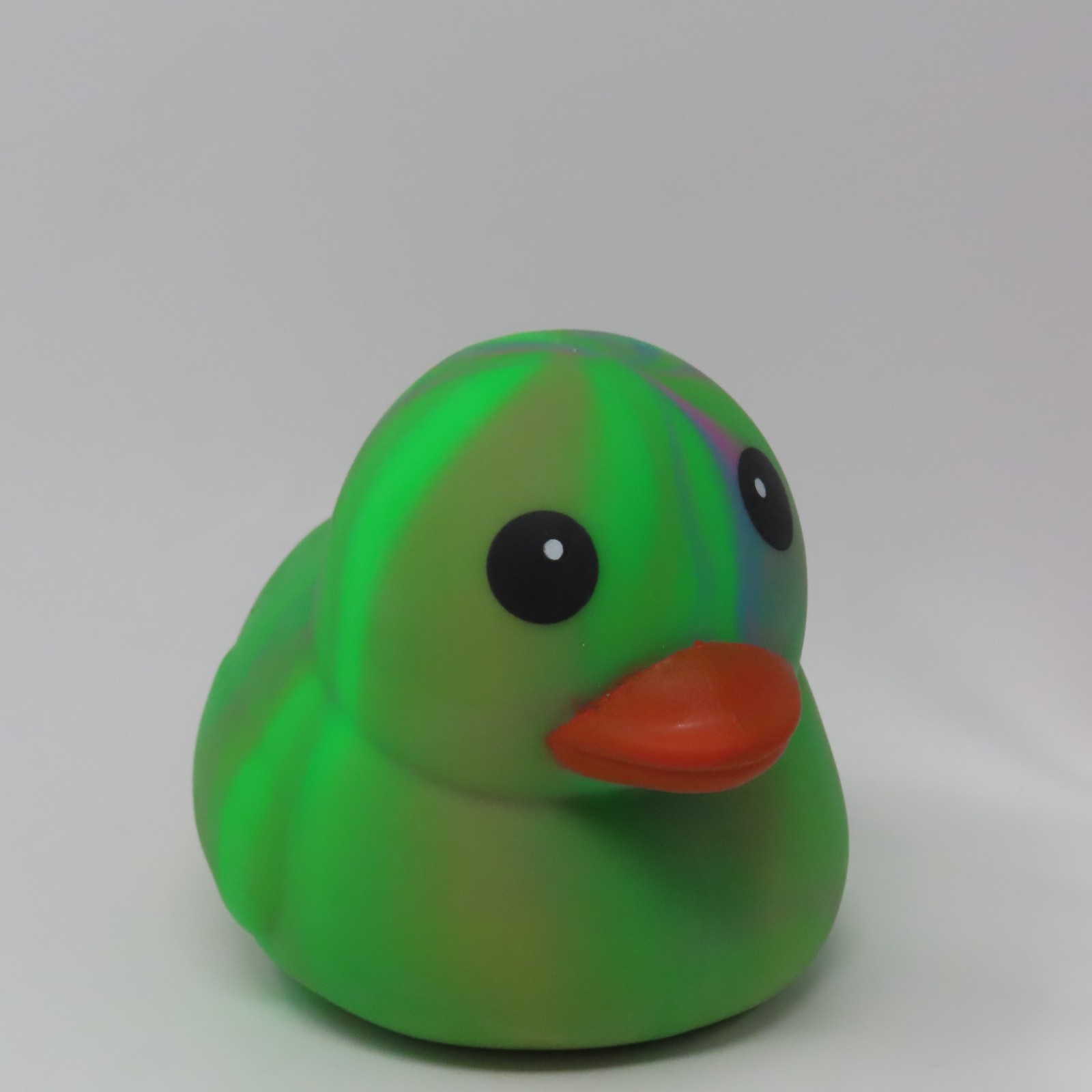 Sunny Days Jumbo Squeezy Duck Green Tie Dye Squishy Stress Relief Toy 5” NEW