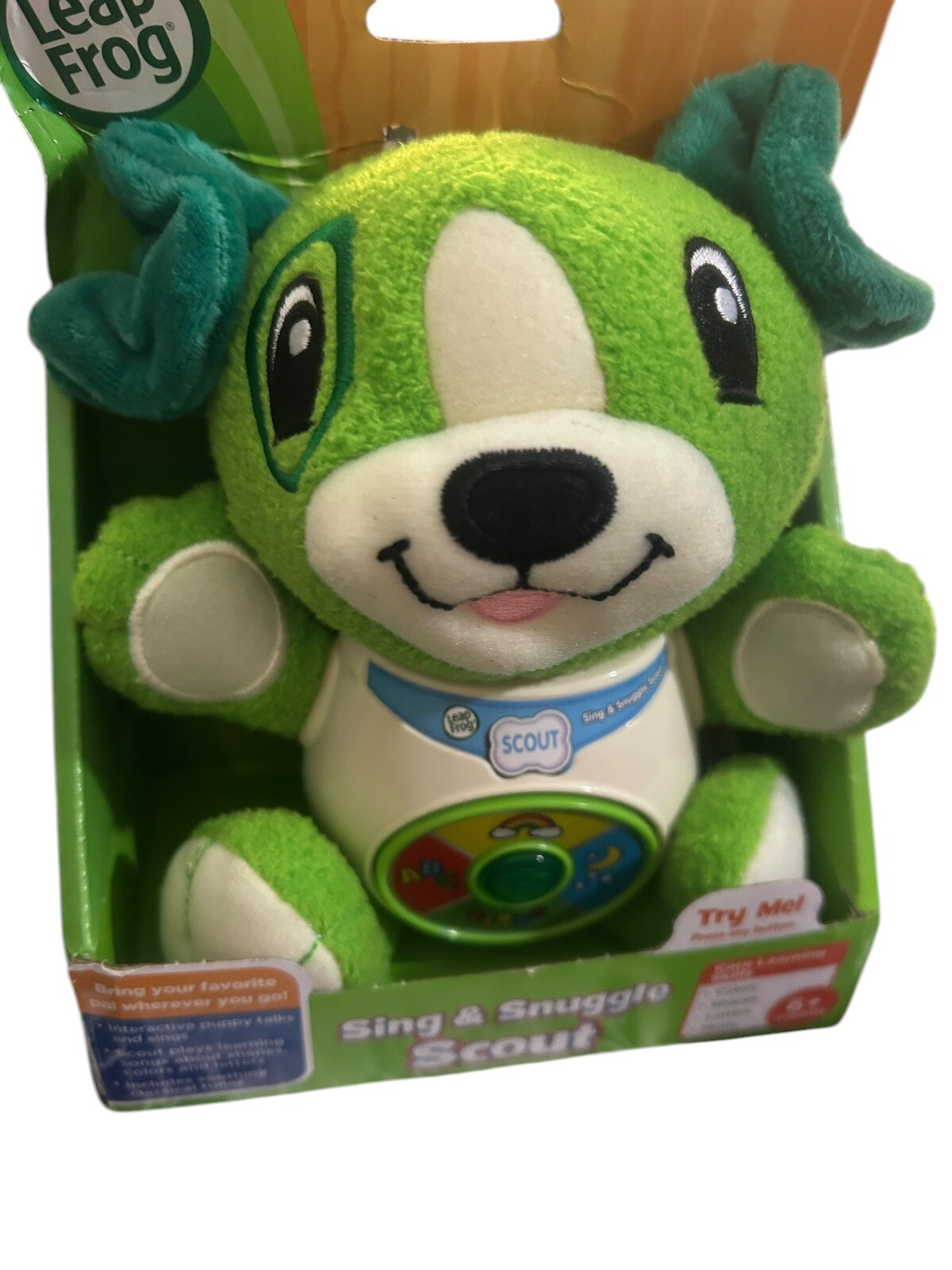 NEW LeapFrog Sing & Snuggle Scout Interactive Puppy Learning Toy Baby Toddler