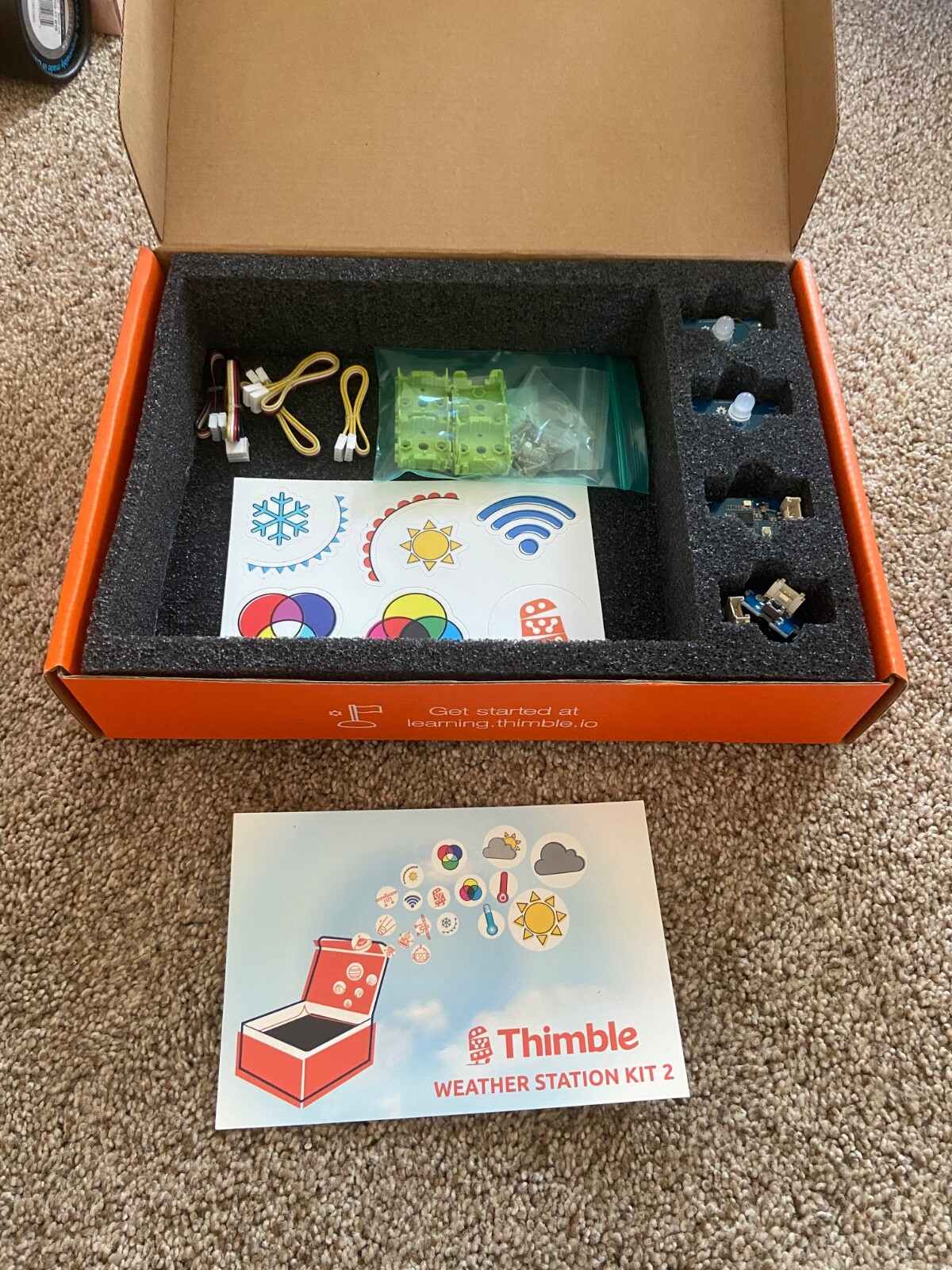 NEW & UNUSED – Thimble.io Weather Station Kits 2, 3, and 4