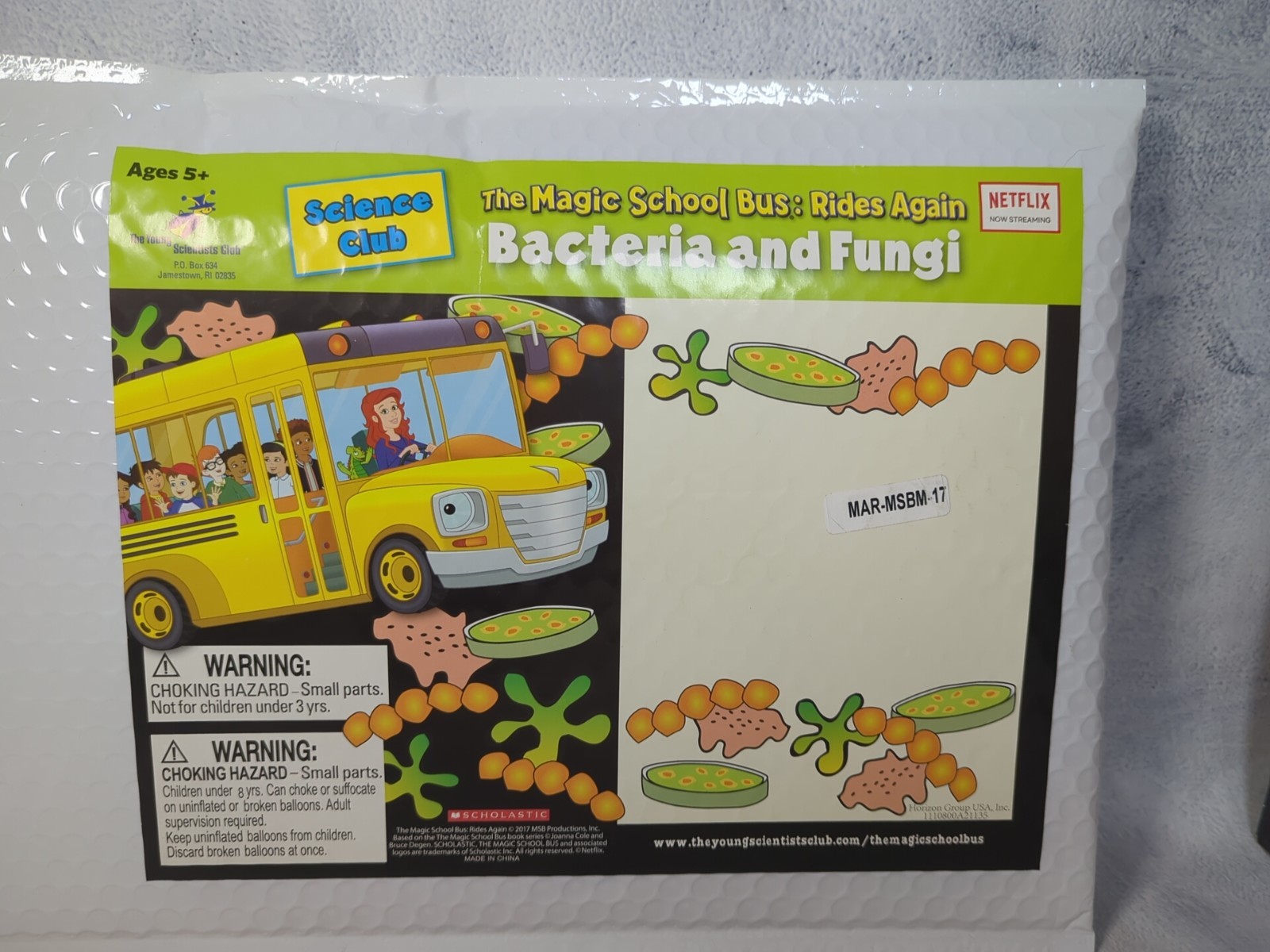 Magic School Bus Science Club Project Experiment Home School Kits Lot of 11 Nos