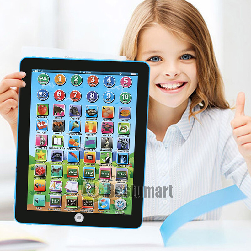 Educational Learning Toy Pad Gift for Kids Age 2 3 4 5 6 7 8 Year Old Boys Girls