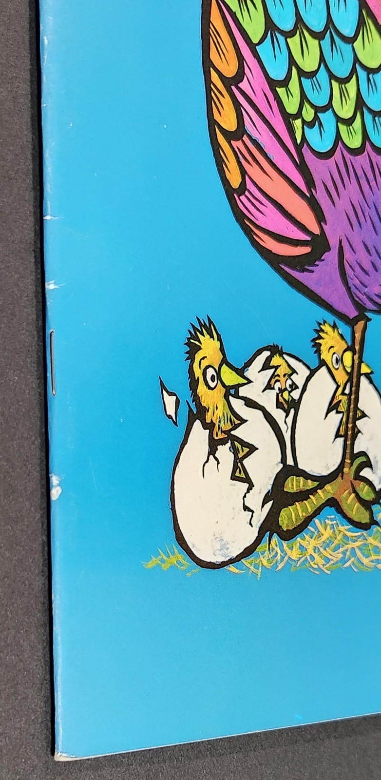 3 Vintage 1967 Coloring Books: Mother Goose, What-If Zoo & First Color Book