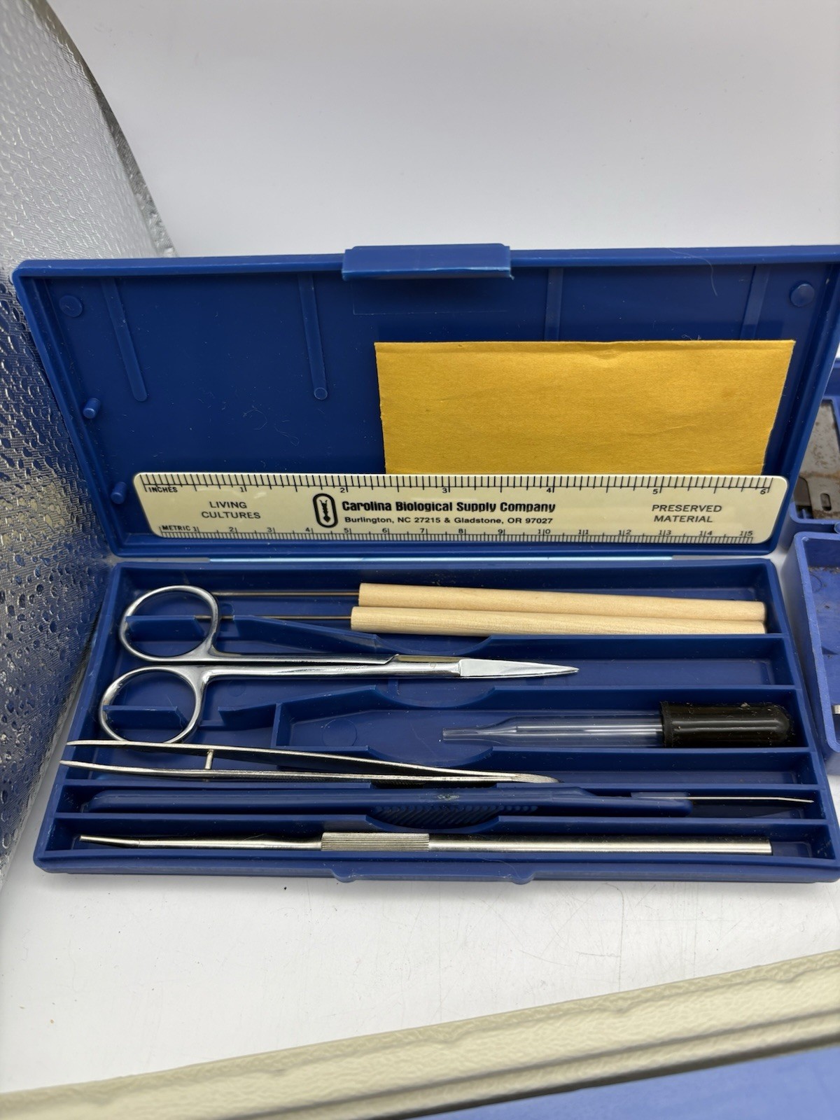 Home Science BIOLOGY LAB TRAY Homeschool Students DISSECTION KIT & TOOL Sets GUC