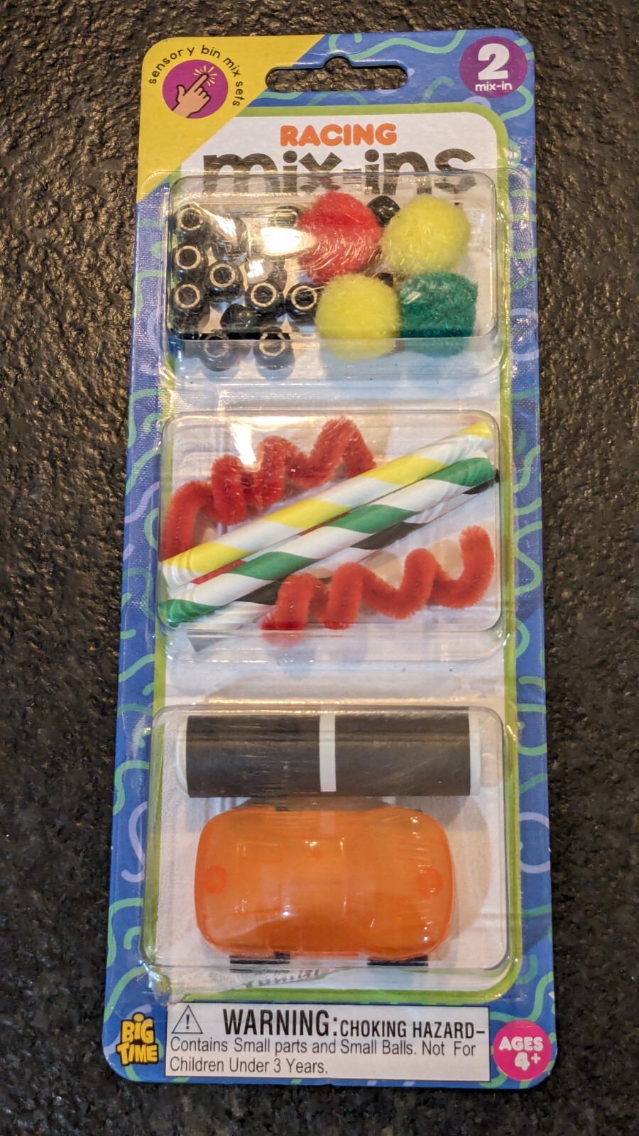 Big Time Mix-Ins Sensory Bin Mix Sets Of 6 Racing Dinosaurs Unicorns Mermaids