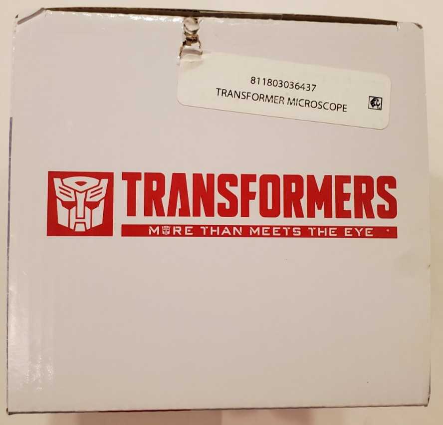 Transformers Jr. Lighted Microscope 8X Magnification – READ