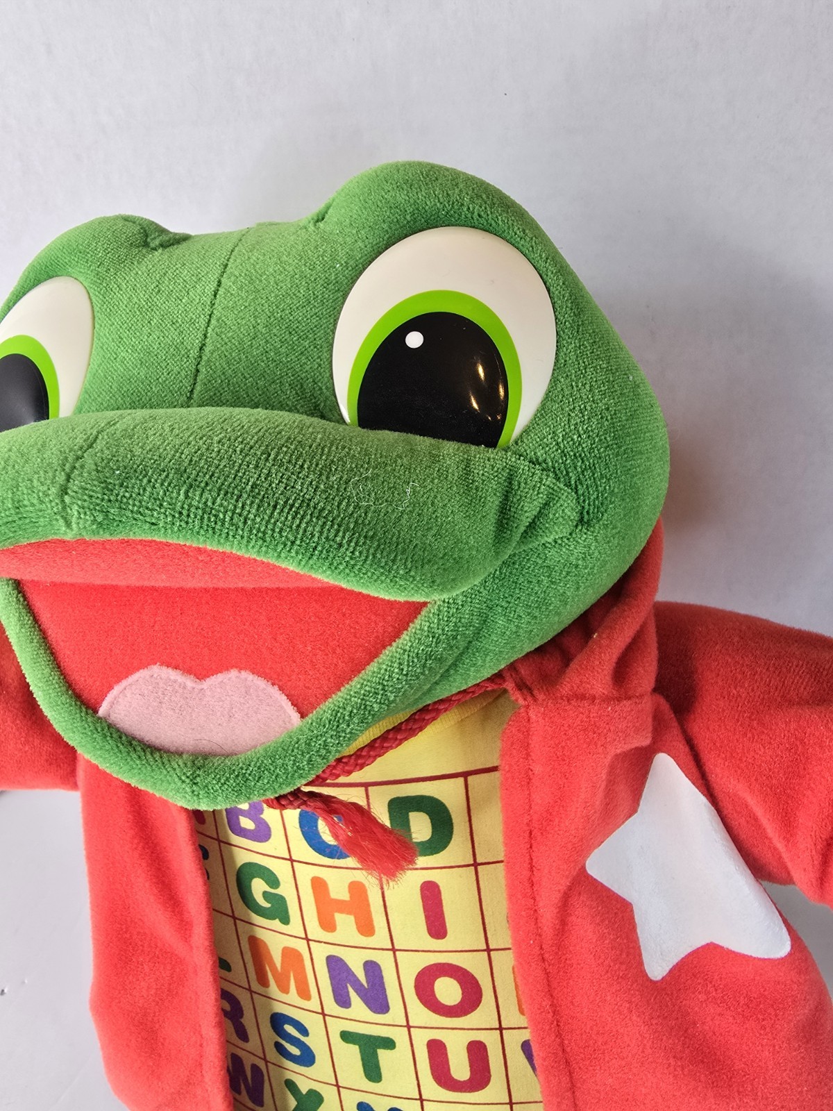 RARE 2001-03 READ & SING LITTLE LEAP INTERACTIVE PLUSH ABC LEARNING TOY 18″ TALL